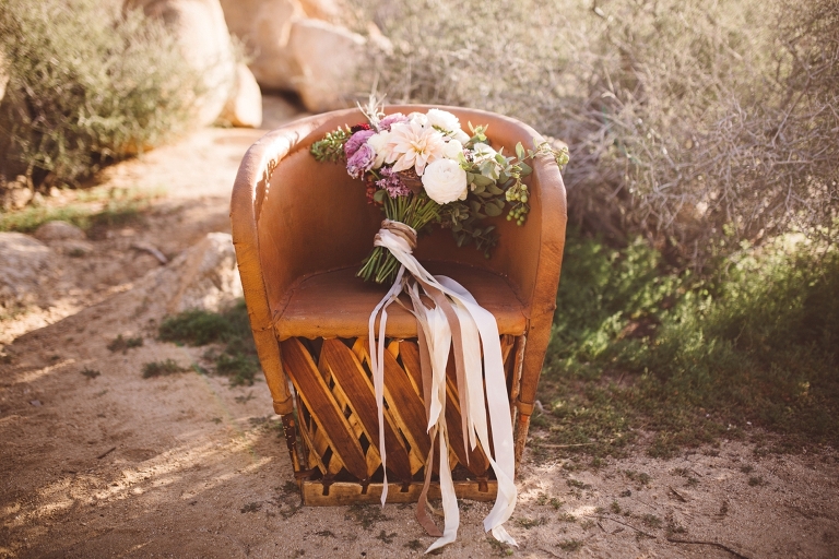 Joshua Tree Elopement styled by San Luis Obispo Wedding Planner Spark and Sparkle Events Kacey House