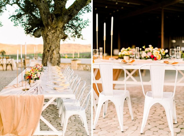 Oyster Ridge Inspired shoot designed by Spark and Sparkle Events